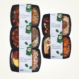 [SH Pacific] Presley Cook Dudam is 5 kinds of lunch boxes, easy health, frozen protein, a lot of lunch, diet management, mixed rice, one week diet_Made in Korea